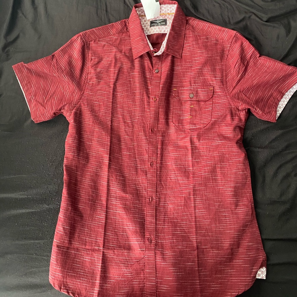 Across The Pond Button Down